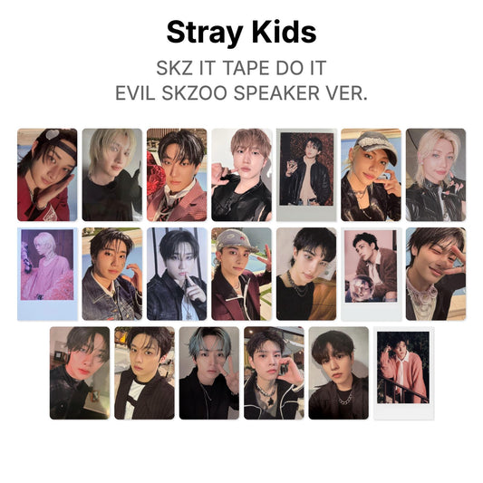 Stray Kids SKZ IT TAPE DO IT EVIL SKZOO SPEAKER VER. Official Photocard