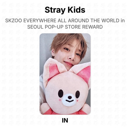 Stray Kids SKZOO EVERYWHERE ALL AROUND THE WORLD in SEOUL POP-UP STORE REWARD Official Photocard