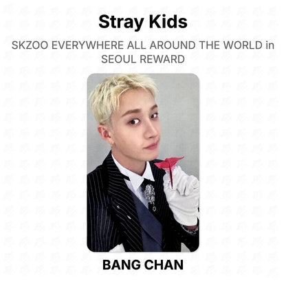Stray Kids SKZOO EVERYWHERE ALL AROUND THE WORLD in SEOUL REWARD Official Photocard