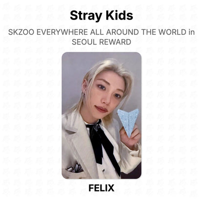 Stray Kids SKZOO EVERYWHERE ALL AROUND THE WORLD in SEOUL REWARD Official Photocard