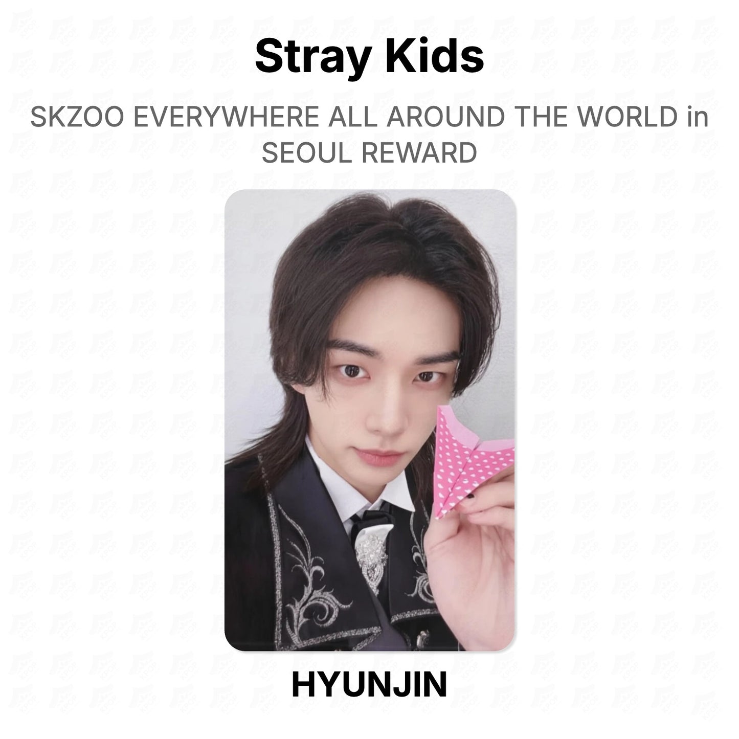 Stray Kids SKZOO EVERYWHERE ALL AROUND THE WORLD in SEOUL REWARD Official Photocard