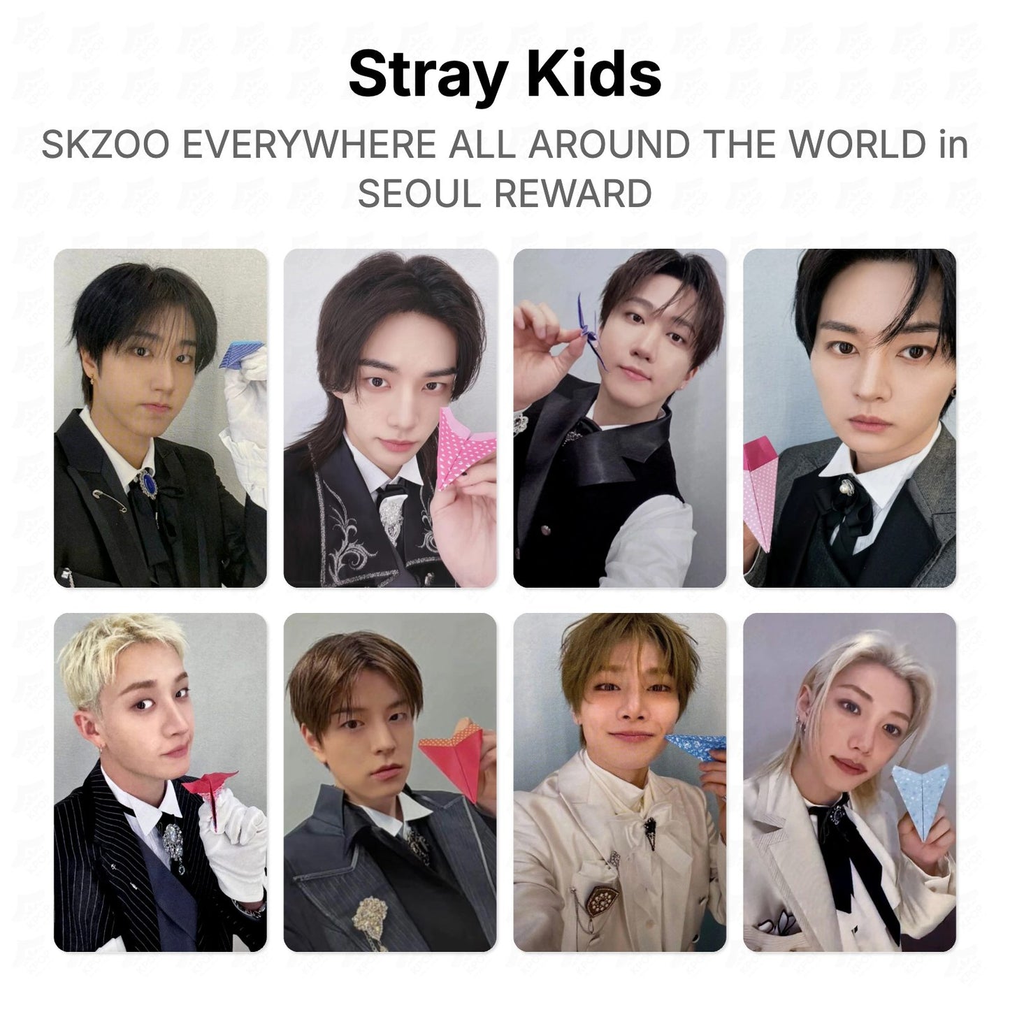 Stray Kids SKZOO EVERYWHERE ALL AROUND THE WORLD in SEOUL REWARD Official Photocard
