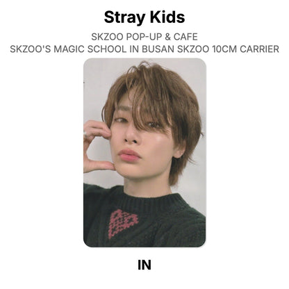 Stray Kids SKZOO POP-UP & CAFE SKZOO'S MAGIC SCHOOL IN BUSAN SKZOO 10CM CARRIER virallinen Photocard
