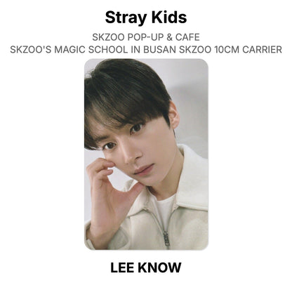 Stray Kids SKZOO POP-UP & CAFE SKZOO'S MAGIC SCHOOL IN BUSAN SKZOO 10CM CARRIER virallinen Photocard