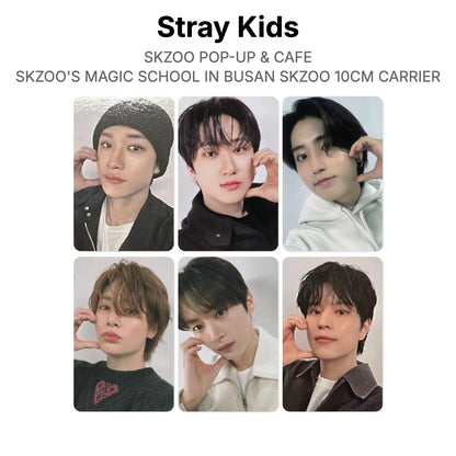 Stray Kids SKZOO POP-UP & CAFE SKZOO'S MAGIC SCHOOL IN BUSAN SKZOO 10CM CARRIER virallinen Photocard