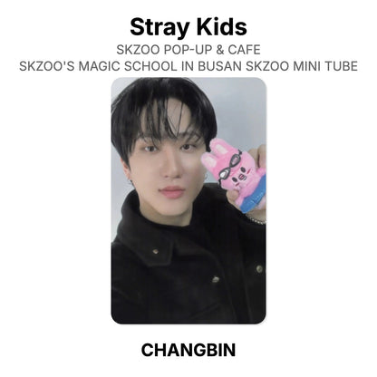 Stray Kids SKZOO POP-UP & CAFE SKZOO'S MAGIC SCHOOL IN BUSAN SKZOO MINI TUBE 公式フォトカード