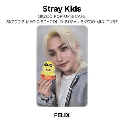 Stray Kids SKZOO POP-UP & CAFE SKZOO'S MAGIC SCHOOL IN BUSAN SKZOO MINI TUBE 公式フォトカード