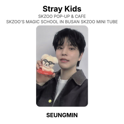 Stray Kids SKZOO POP-UP & CAFE SKZOO'S MAGIC SCHOOL IN BUSAN SKZOO MINI TUBE 公式フォトカード