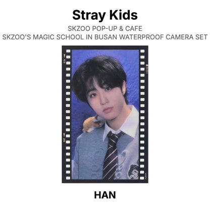 Stray Kids SKZOO POP-UP & CAFE SKZOO'S MAGIC SCHOOL IN BUSAN WATERPROOF CAMERA SET Official Photocard