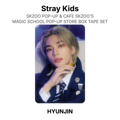 Stray Kids SKZOO POP-UP & CAFE SKZOO'S MAGIC SCHOOL POP-UP STORE BOX TAPE SET photocard officielle