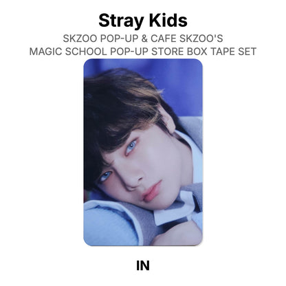 Stray Kids SKZOO POP-UP & CAFE SKZOO'S MAGIC SCHOOL POP-UP STORE BOX TAPE SET photocard officielle