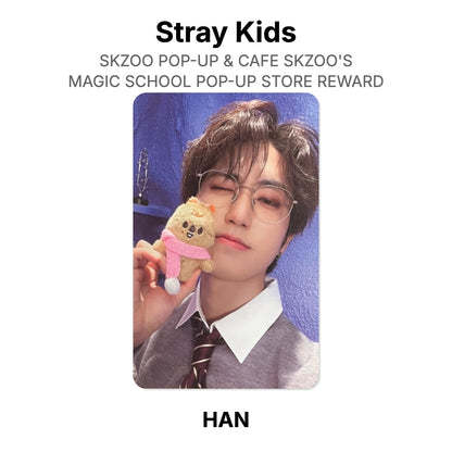 Stray Kids SKZOO POP-UP & CAFE SKZOO'S MAGIC SCHOOL POP-UP STORE REWARD photocard officielle