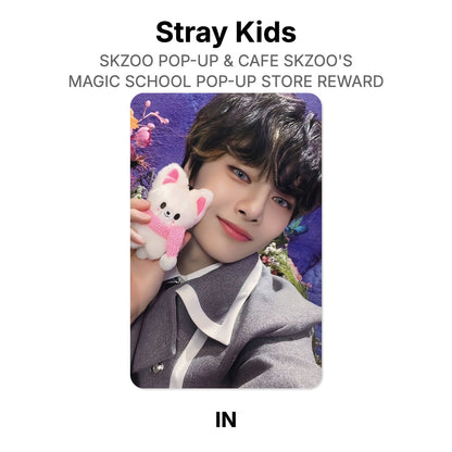 Stray Kids SKZOO POP-UP & CAFE SKZOO'S MAGIC SCHOOL POP-UP STORE REWARD photocard officielle