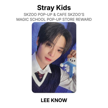 Stray Kids SKZOO POP-UP & CAFE SKZOO'S MAGIC SCHOOL POP-UP STORE REWARD photocard officielle