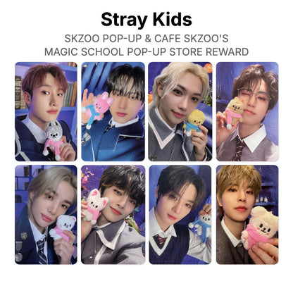 Stray Kids SKZOO POP-UP & CAFE SKZOO'S MAGIC SCHOOL POP-UP STORE REWARD photocard officielle