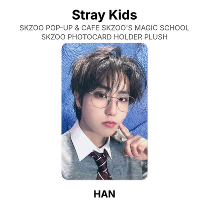 Stray Kids SKZOO POP-UP & CAFE SKZOO'S MAGIC SCHOOL SKZOO PHOTOCARD HOLDER PLUSH virallinen Photocard