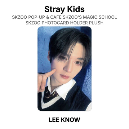 Stray Kids SKZOO POP-UP & CAFE SKZOO'S MAGIC SCHOOL SKZOO PHOTOCARD HOLDER PLUSH virallinen Photocard
