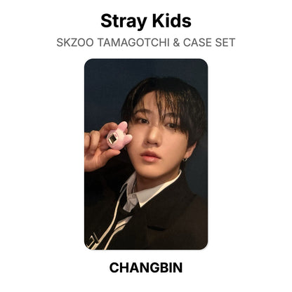 Stray Kids SKZOO TAMAGOTCHI & CASE SET photocard officielle