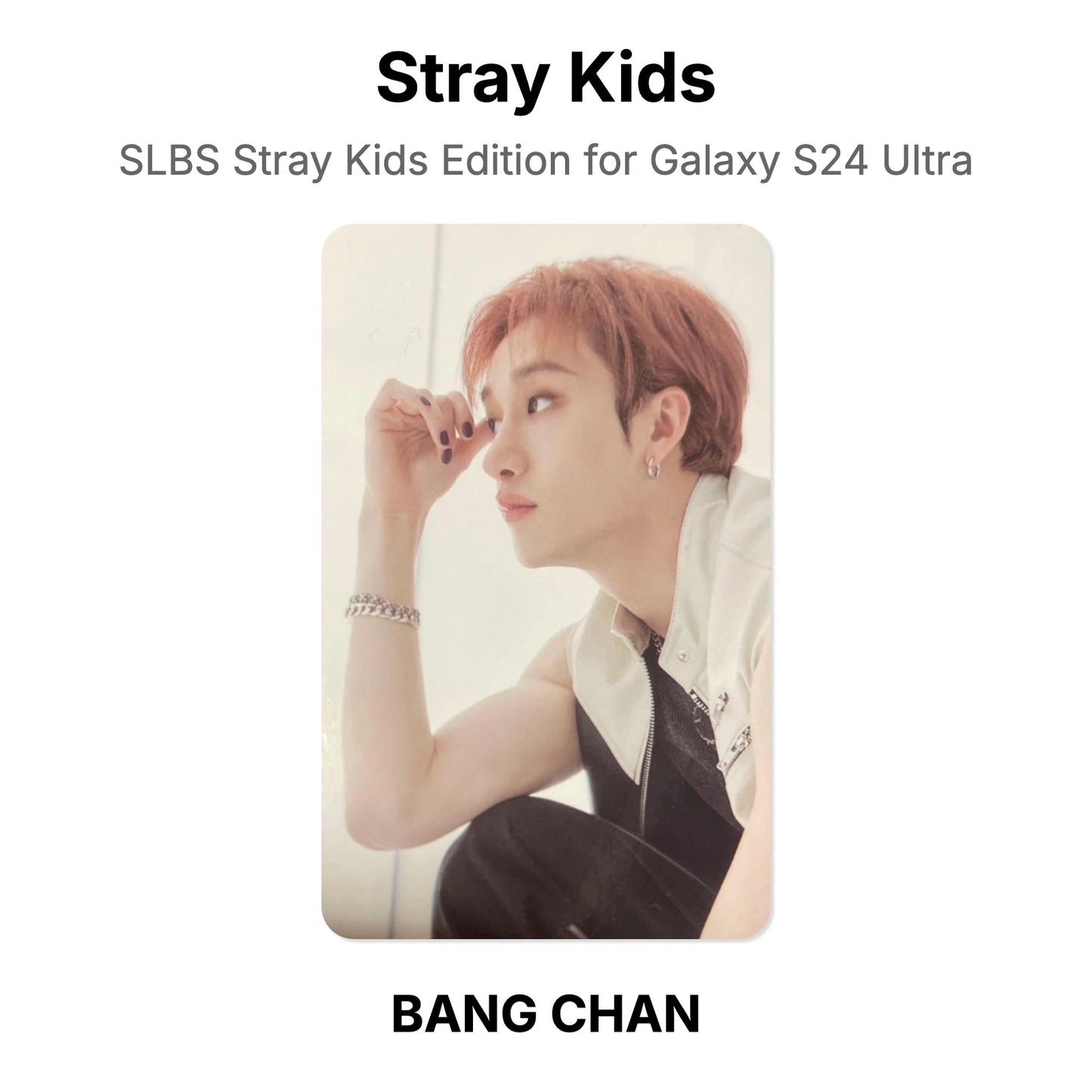 Stray Kids SLBS Stray Kids Edition for Galaxy S24 Ultra Official Photocard