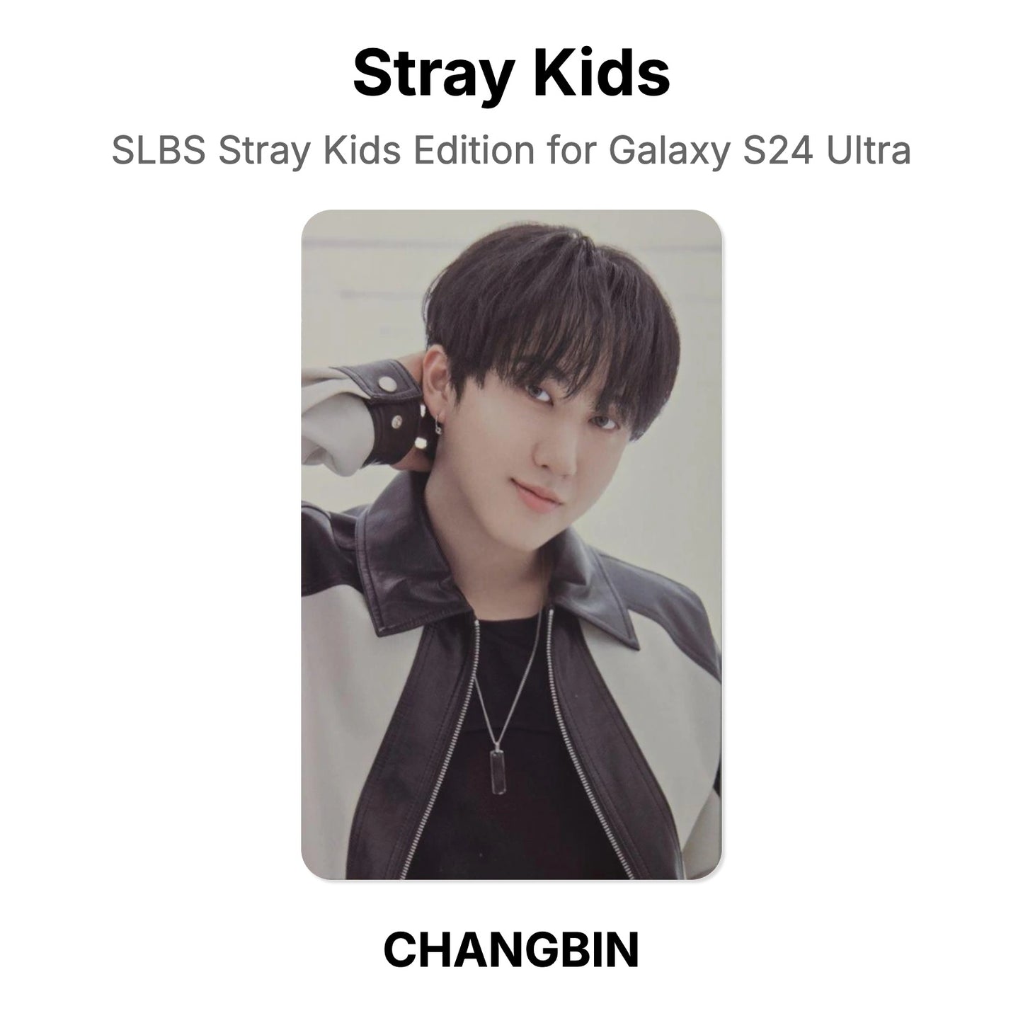 Stray Kids SLBS Stray Kids Edition for Galaxy S24 Ultra Official Photocard