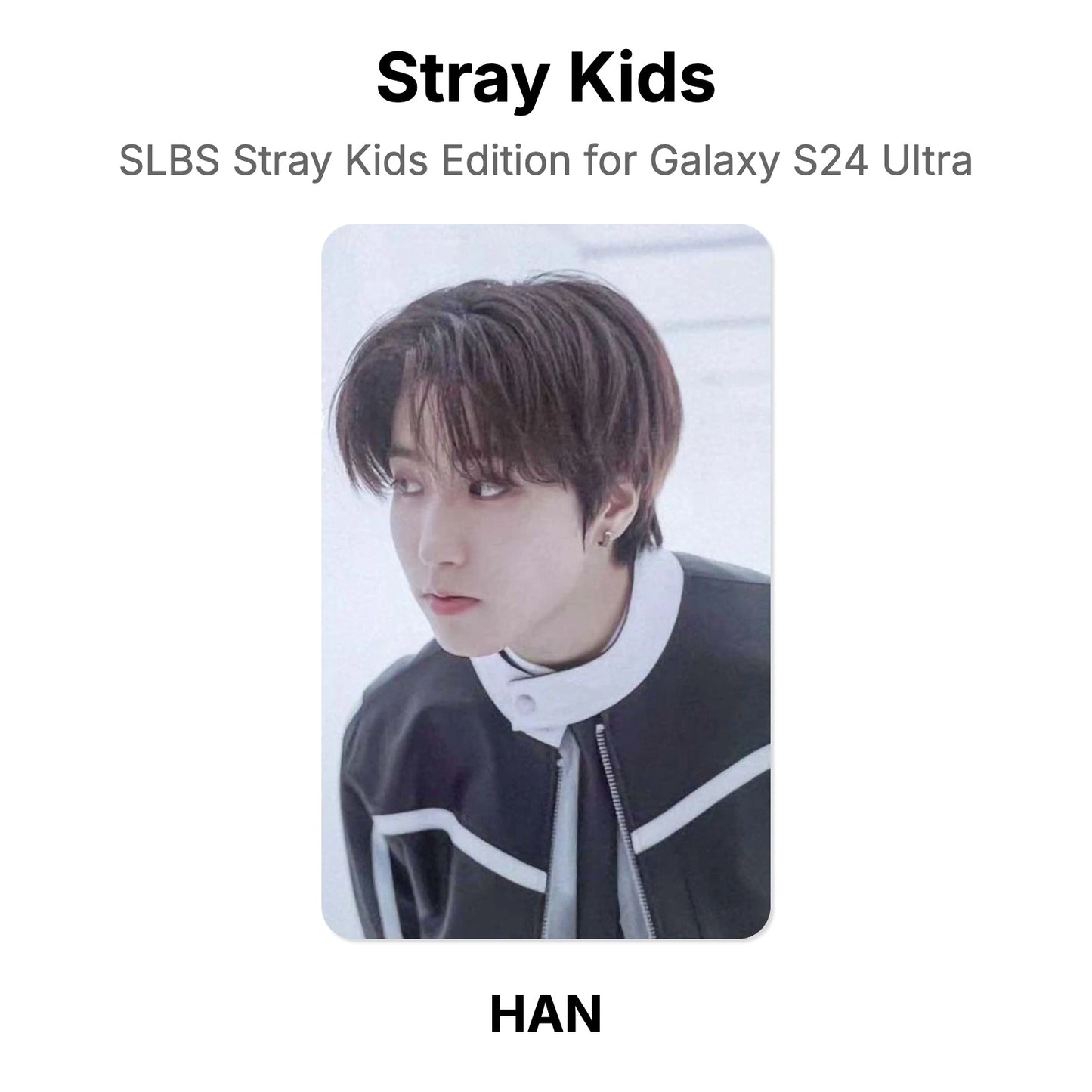 Stray Kids SLBS Stray Kids Edition for Galaxy S24 Ultra Official Photocard