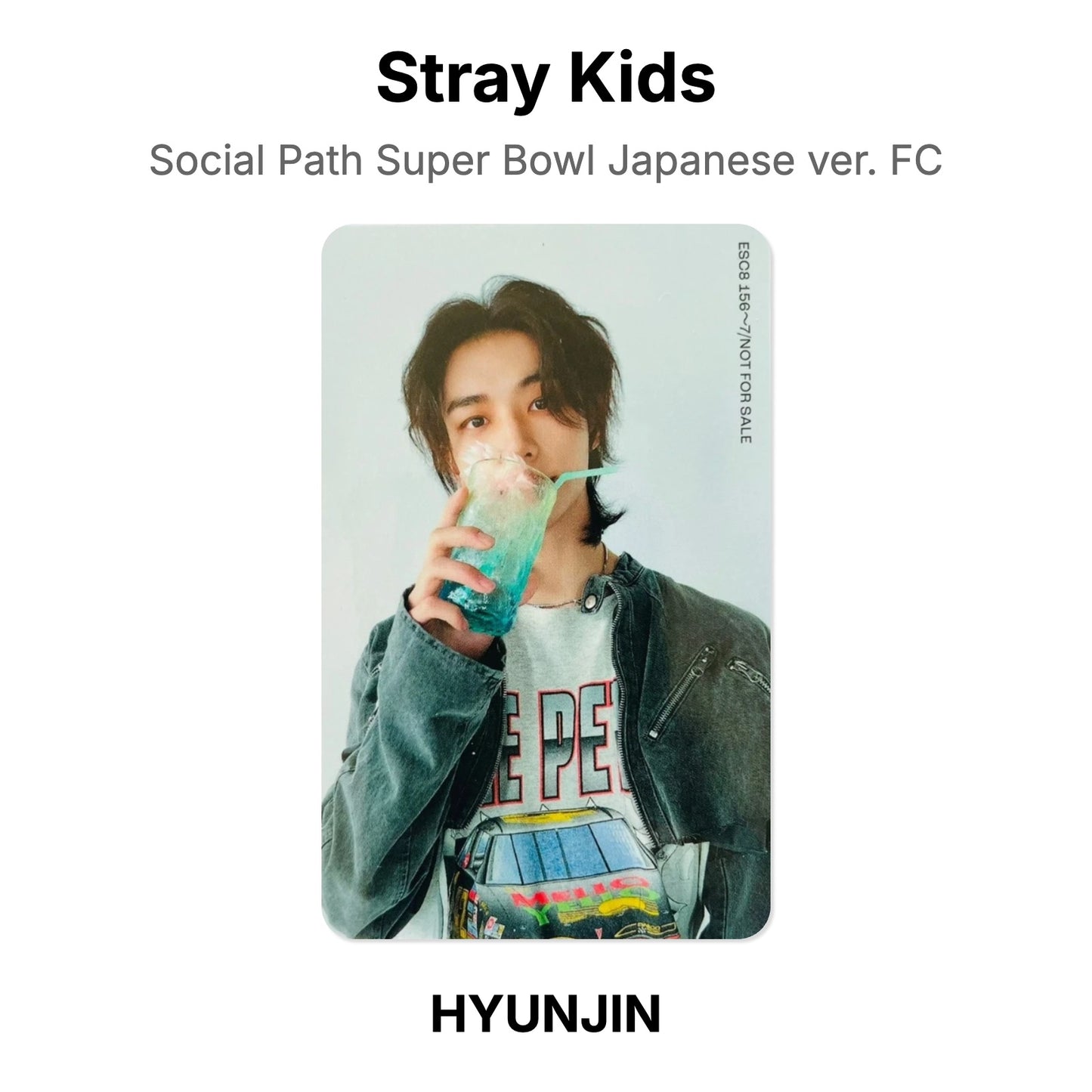 Stray Kids Social Path Super Bowl Japanese ver. FC официальная фотокарта