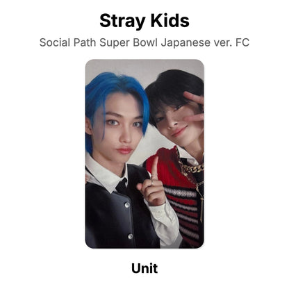 Stray Kids Social Path Super Bowl Japanese ver. FC официальная фотокарта