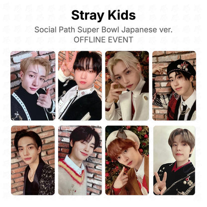 Stray Kids Social Path Super Bowl Japanese ver. OFFLINE EVENT Official Photocard