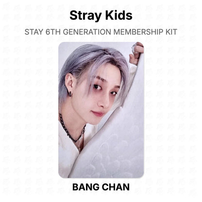 Stray Kids STAY 6TH GENERATION MEMBERSHIP KIT Official Photocard