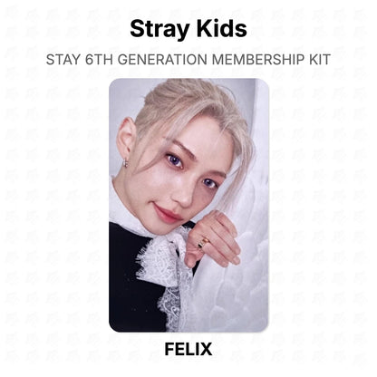 Stray Kids STAY 6TH GENERATION MEMBERSHIP KIT Official Photocard