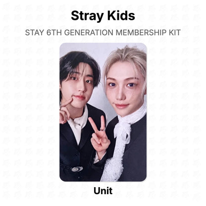 Stray Kids STAY 6TH GENERATION MEMBERSHIP KIT Official Photocard