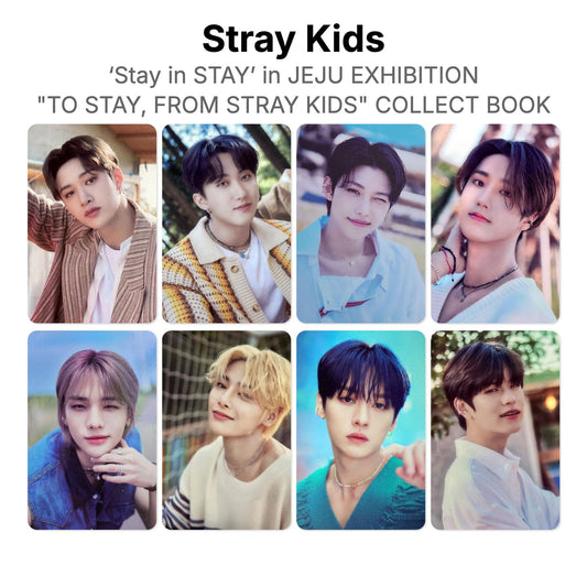 Stray Kids ‘Stay in STAY’ in JEJU EXHIBITION "TO STAY, FROM STRAY KIDS" COLLECT BOOK Official Photocard