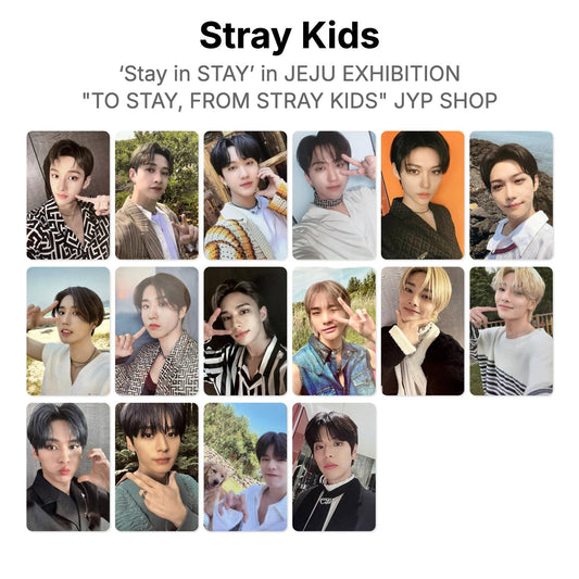 Stray Kids ‘Stay in STAY’ in JEJU EXHIBITION "TO STAY, FROM STRAY KIDS" JYP SHOP Official Photocard