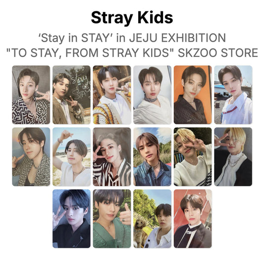 Stray Kids ‘Stay in STAY’ in JEJU EXHIBITION "TO STAY, FROM STRAY KIDS" SKZOO STORE Official Photocard