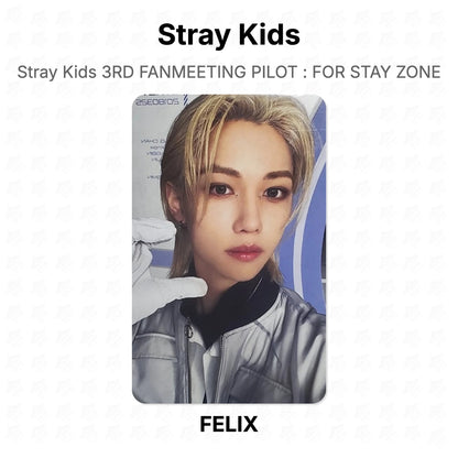 Stray Kids 3RD FANMEETING PILOT : FOR STAY ZONE Official Photocard