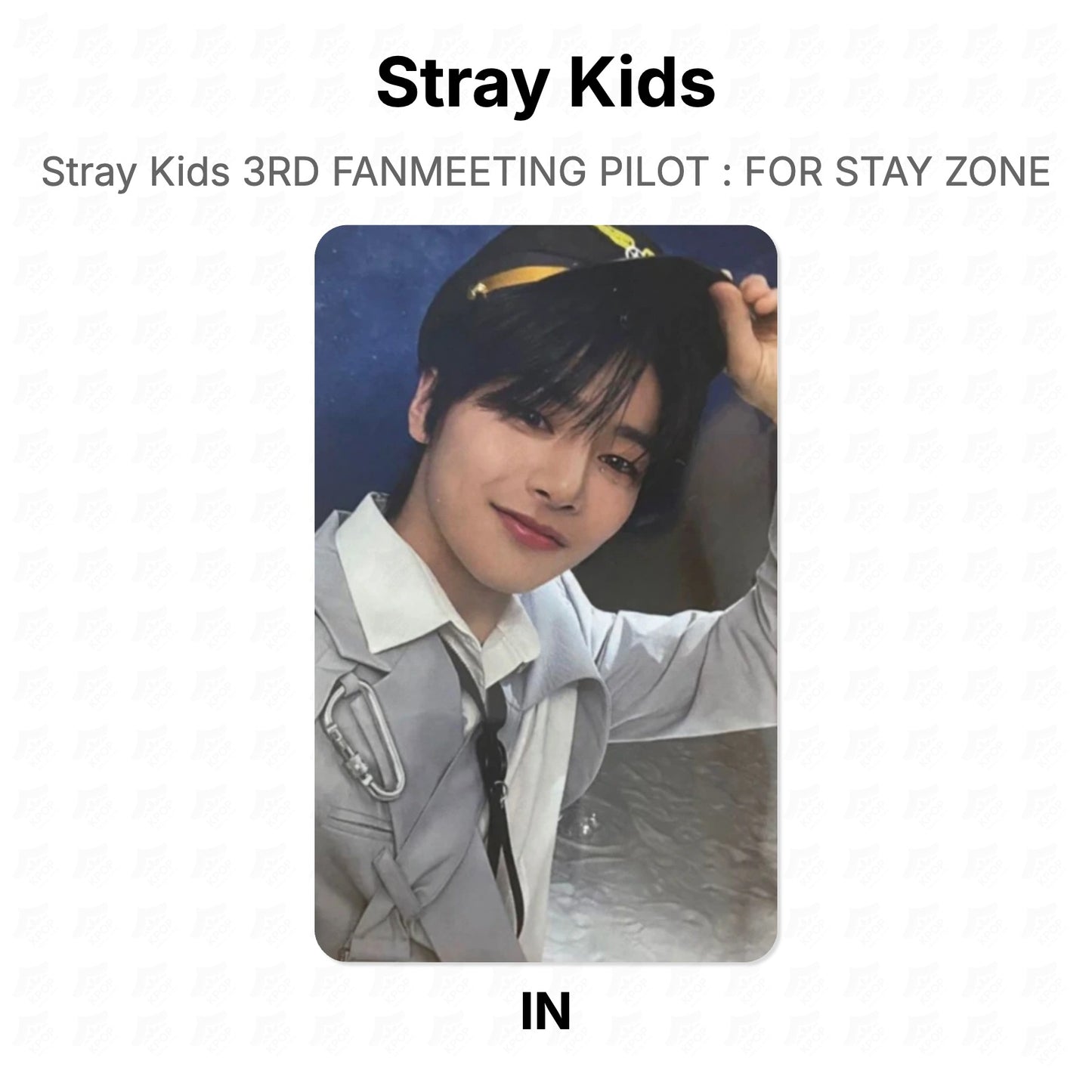 Stray Kids 3RD FANMEETING PILOT : FOR STAY ZONE Official Photocard