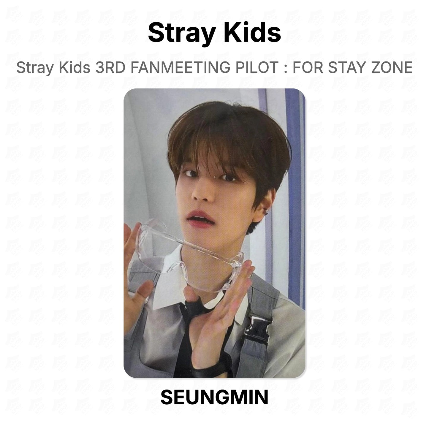 Stray Kids 3RD FANMEETING PILOT : FOR STAY ZONE Official Photocard