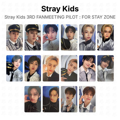 Stray Kids 3RD FANMEETING PILOT : FOR STAY ZONE Official Photocard