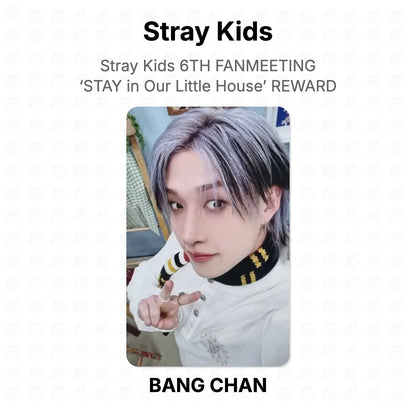Stray Kids 6TH FANMEETING ‘STAY in Our Little House’ REWARD Official Photocard