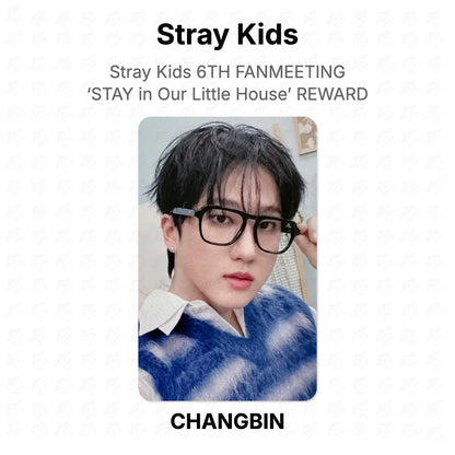 Stray Kids 6TH FANMEETING ‘STAY in Our Little House’ REWARD Official Photocard