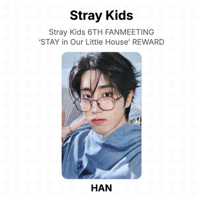 Stray Kids 6TH FANMEETING ‘STAY in Our Little House’ REWARD Official Photocard