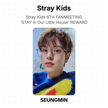 Stray Kids 6TH FANMEETING ‘STAY in Our Little House’ REWARD Official Photocard