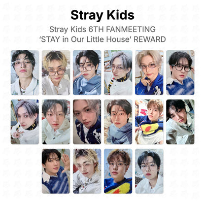 Stray Kids 6TH FANMEETING ‘STAY in Our Little House’ REWARD Official Photocard