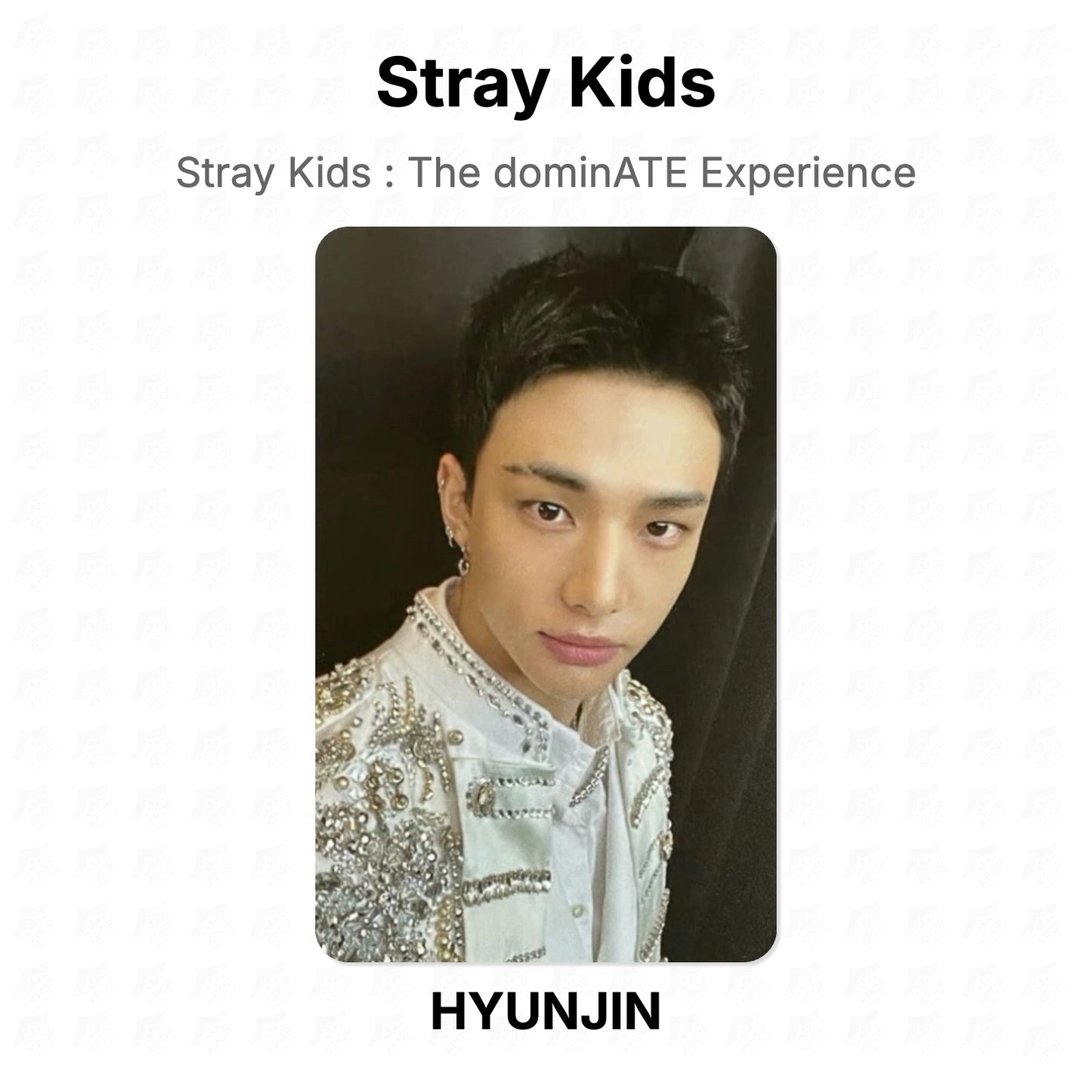 Stray Kids : The dominATE Experience Official Photocard