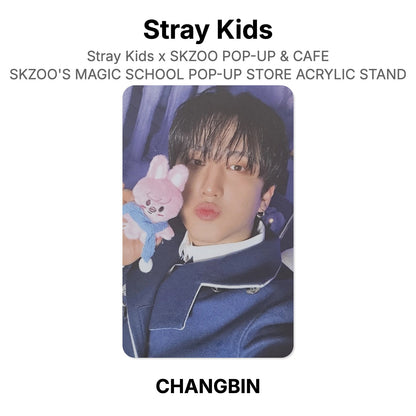 Stray Kids x SKZOO POP-UP & CAFE SKZOO'S MAGIC SCHOOL POP-UP STORE ACRYLIC STAND Official Photocard