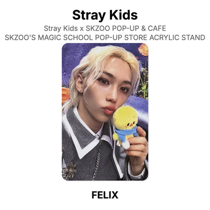 Stray Kids x SKZOO POP-UP & CAFE SKZOO'S MAGIC SCHOOL POP-UP STORE ACRYLIC STAND Official Photocard