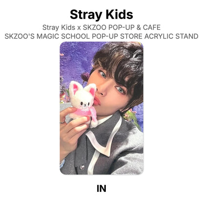 Stray Kids x SKZOO POP-UP & CAFE SKZOO'S MAGIC SCHOOL POP-UP STORE ACRYLIC STAND Official Photocard