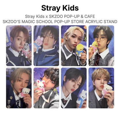 Stray Kids x SKZOO POP-UP & CAFE SKZOO'S MAGIC SCHOOL POP-UP STORE ACRYLIC STAND Official Photocard