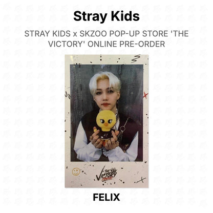 Stray Kids x SKZOO POP-UP STORE 'THE VICTORY' ONLINE PRE-ORDER Official Photocard