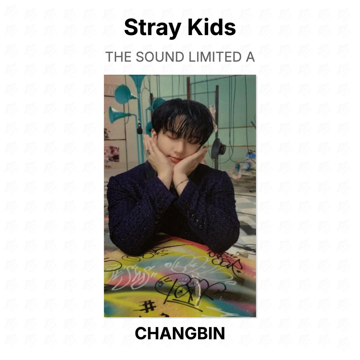 Stray Kids THE SOUND LIMITED A Official Photocard